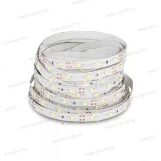   V-TAC SKU-212623 Led szalag IP20 2835 7,5W/m 750lm/m 4000K 24VDC 8mm 120LED/m 10m/tekercs