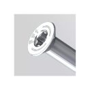 Koelner FF1-n 10x300mm süllyesztett peremű dűbel süllyesztett fejű 7x307mm horg.csavarral Torx 57676