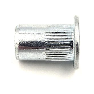   Koelner M6 lapos peremű szegecsanya acél átmérő 8 átfogás:0,5-3mm rovátkolt S1M 6STC 03441