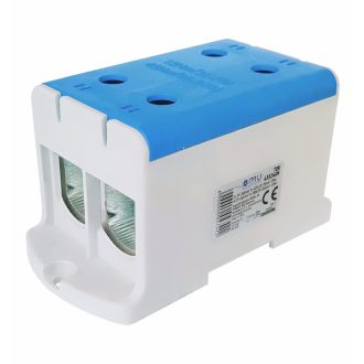   Omu system TUK435240N 4x35-240mm2 (CU:425A, AL:380A) 1 pólus kék csatlakozókapocs sorkapocs