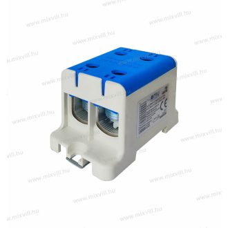   1 pólusú kék fővezetéki sorkapocs csatlakozókapocs 4x16-95mm2 CU 245A AL 220A Omu system TUK41695N
