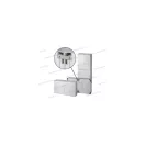 EC 625006 140 modulos üvegszálas PET falon kívüli elosztószekrény 620x810x320, UV álló, IP65