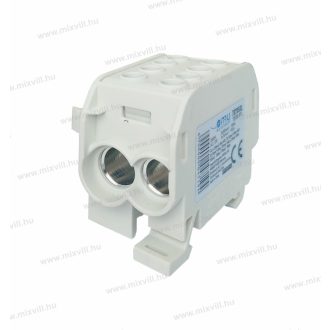   1 pólusú szürke fővezetéki sorkapocs leágazókapocs 70/50mm2 1,5-70mm2 1,5-50mm2 Omu system TB7050L
