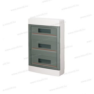   EC 60054BE 54 modulos falon kívüli elosztó füst színű ajtóval IP40