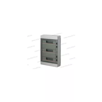   EC 62054E 54modulos falon kívüli elosztó átlátszó ajtóval IP65, UV álló, halogénmentes, 1000VDC