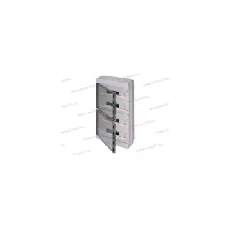   EC 62072E 72 modulos falon kívüli elosztó átlátszó ajtóval IP65, UV álló, halogénmentes, 1000VDC