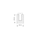 EC 680M4 földelősín beköthető vezeték: 1x25mm2+4x10mm2  Elettrocanali