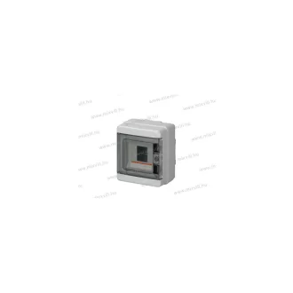   EC 62004E Falon kívüli elosztó 4 modulos átlátszó ajtóval IP65 150x170x100mm, UV álló, 1000VDC