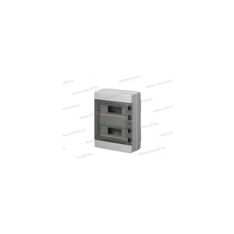   EC 62024E Falon kívüli elosztó 24 modulos átlátszó ajtóval IP65, UV álló, halogénmentes, 1000VDC