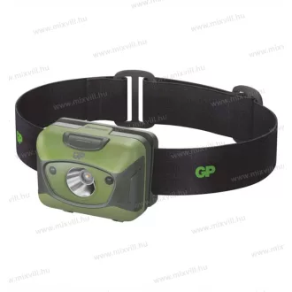   GP CHR41 Led fejlámpa 300lm 157m vil. táv. tölthető 3xAAA akkumulátoros P8572