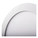 Kanlux 28930 ROUNDA V2LED12W-NW-SR lámpa ezüst, 12W, 660lm, 4000K, neutrál fehér