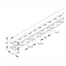 Niedax RL35050 fém kábeltálca 35x50mm 3m/szál 0,75mm perforált csavargarnitúrával 50H35