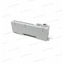 A 14-S szigetelt szürke gyűjtősín 80A be:25mm2 töm (sodr 16mm2) el:2x1-2,5mm2+12x0,75-1,5mm2 2020253