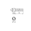 Kanlux HLDR-CT-GX5,3 MR 16 12V foglalat 72109