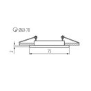 Kanlux 25990 NAVI CTX-DS10-B SPOT MR16 spot matt fekete ("A++"-"E" energiaosztály)