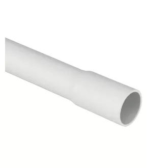   EC TG1550B 50-es (MŰ-I 36) tokos merevfalú védőcső 3m PVC 750N UV álló önkioltó 960°C RAL7035 15m/  Elettrocanali