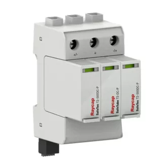   Raycap Safetec T2-1100PV-3+0-R 50 Y PV Imax50kA 1100VDC túlfeszültség levezető napelemhez C 59.0293
