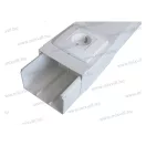 KIT 100A szerelvénydoboz kábelcsatornába fedéllel 100x60mm