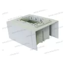 KIT 100B 3 modulos szerelvénydoboz kábelcsatornába fedéllel CP10060 Modul kapcsolókhoz