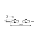 Kanlux SEIDY CT-DTL250-B/M lámpa fekete MR16 19459