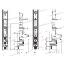 Pronutec BTVC NH-00V 160A függőleges biztosítós szakaszoló V terminál 185 síntávolság 4437110280