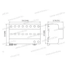 Raycap Probloc BR 100/275 (3+1) pólus túlfeszültség levezető T1/T2 osztály Iimp=100kA távkij 56.0615