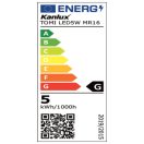 Kanlux 22705 TOMI LED5W MR16-CW fényforrás hideg fehér 5300K, 5W, 390lm