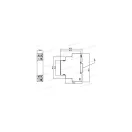 XBS MFT-1 multifunkciós időrelé 12-240V AC/DC