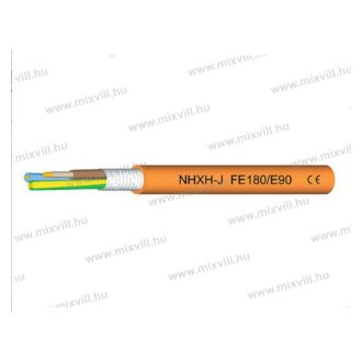   NHXH-J FE180/E90 7x1,5 tűzálló, halogénmentes kábel 0,6/1kV