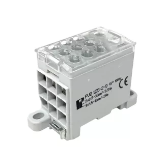   Fáziselosztó blokk PVB 125-2-9 125A 2x2,5-35mm2+9x1,5-16mm2 1000V AC/DC 2080724