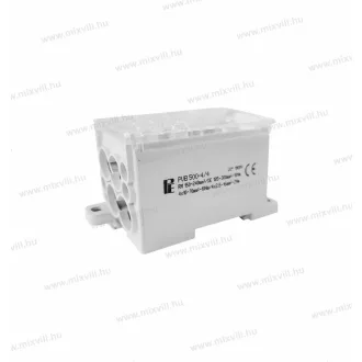   Fáziselosztó blokk PVB 500-4/4 500A 1x150-240mm2+4x10-70mm2+4x2,5-16mm2 1000V AC/DC 2080723