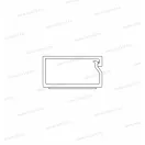 EC MA125125B sarokpántos öntapadós műanyag csatorna 12,5x12,5