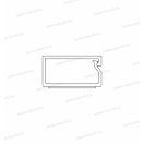 EC MA2075B sarokpántos öntapadós műanyag csatorna 20x7,5
