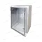 UVPB-6050A 600x500x220mm UV álló kültéri műanyag elosztószekrény, halogénmentes, IP65, ABS, átlátszó