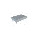 CAT Padlódoboz-perem 7 modulos 270x360x95-125mm RB31-U 28777