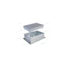 CAT Padlódoboz-perem 7 modulos 270x360x95-125mm RB31-U 28777
