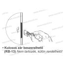 Omu system MLF18 PD 18 modulos lakáselosztó füst ajtóval