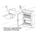 Omu system MLF36 PD 36 modulos lakáselosztó füst ajtóval