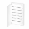 Omu system FEF144RBS 144 modulos (2x6x12) falon kívüli fém elosztószekrény fehér IP30 RAL9003