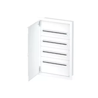   Omu system FES72RBF 72 modulos 4x18 modul süllyesztett fém elosztószekrény fehér IP30 RAL9003