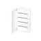 Omu system FES72RBF 72 modulos 4x18 modul süllyesztett fém elosztószekrény fehér IP30 RAL9003