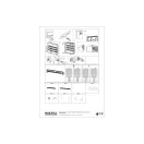 Omu system FES72RBF 72 modulos 4x18 modul süllyesztett fém elosztószekrény fehér IP30 RAL9003