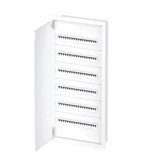  Omu system FES108RBF 108 modulos 2x6x18 modul süllyesztett fém elosztószekrény fehér IP30 RAL9003