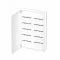 Omu system FES120RBF 120 modulos 2x5x12 modul süllyesztett fém elosztószekrény fehér IP30 RAL9003