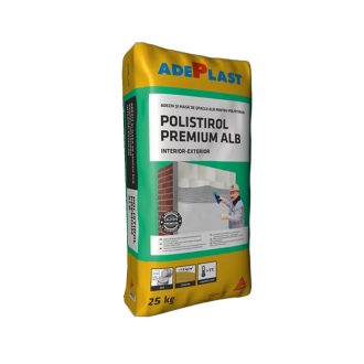   Sika Adeplast fehér premium ragasztóhabarcs polisztirol hőszigetelő lapokhoz 25kg 679070 fehér ALBINO