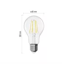 Led izzó E27 A60 10,5W 1521lm 2700K filament 3 év garancia EMOS ZF5D62