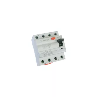   Omu system OMR10 4 pólusú 25A 30mA FI relé "AC" típus típus 10kA OMR104025003