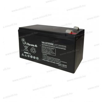 Vabat VA1270VAE 12V 7Ah ólomakkumulátor SLA riasztóba