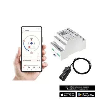   Computherm B300 Wi-Fi termosztát vezetékes hőérzékelővel Prosmart BBoil.