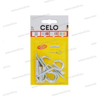   Celo Apolo 56NFWH5NF F szárnyas nylon dűbel Ø6, 4,2x40 kampós csavarral bliszterben